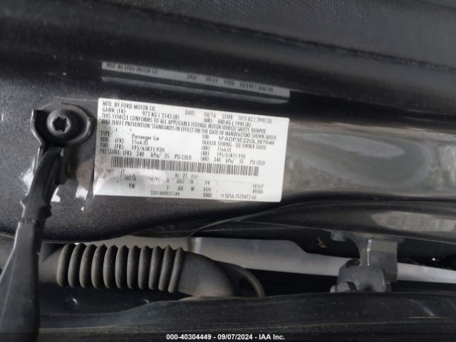 1FADP3E22GL367649 Ford FOCUS S