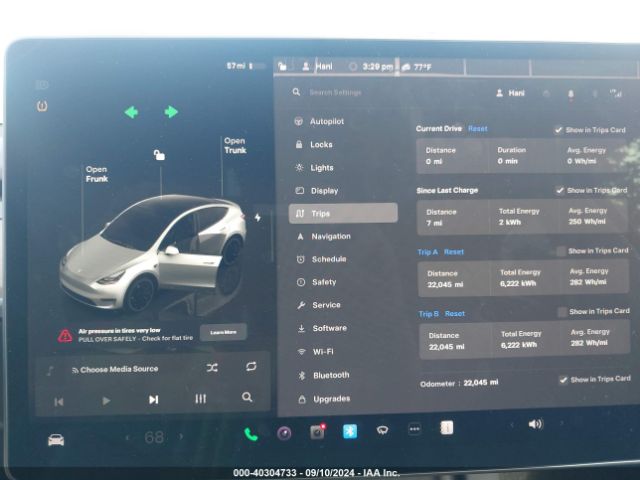 7SAYGDEF8NF552926 Tesla Model Y Performance Dual Motor All-wheel Drive