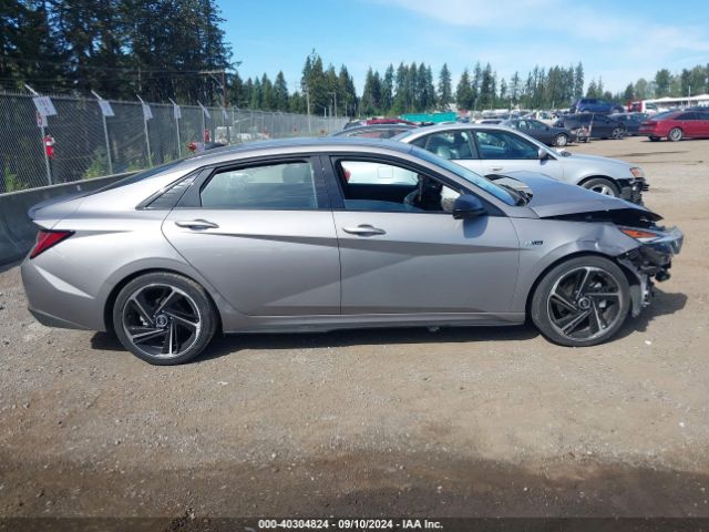 KMHLR4AFXNU224739 Hyundai Elantra N Line