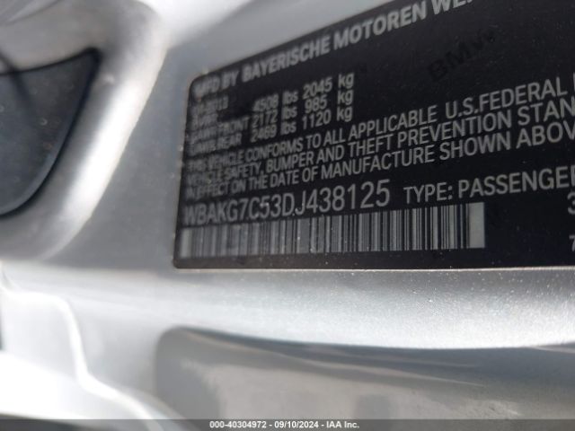 2013 BMW 335I WBAKG7C53DJ438125 Photo 8