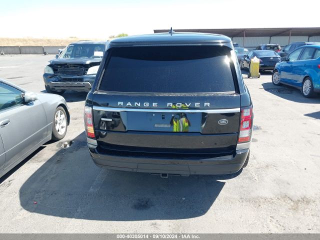 SALGS3EF0GA291975 Land Rover Range Rover 5.0l V8 Supercharged