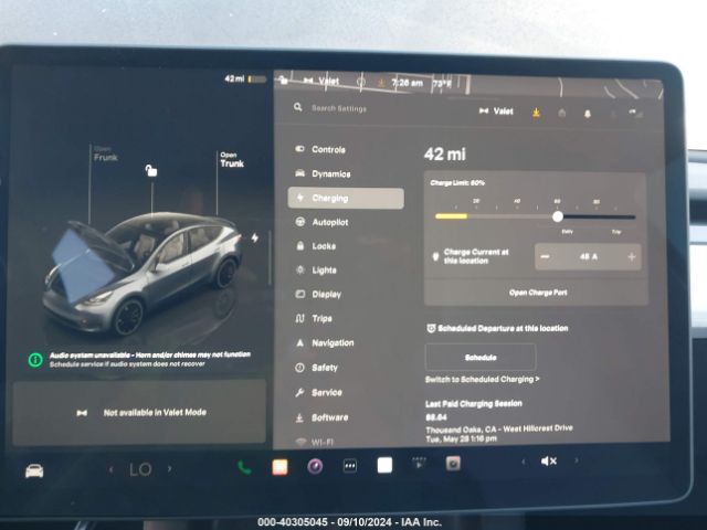 7SAYGDEF6PF594806 Tesla Model Y Awd/performance Dual Motor All-wheel Drive
