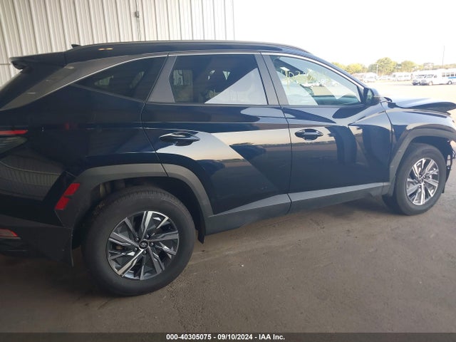 KM8JBCA17PU127527 Hyundai Tucson Hybrid Blue