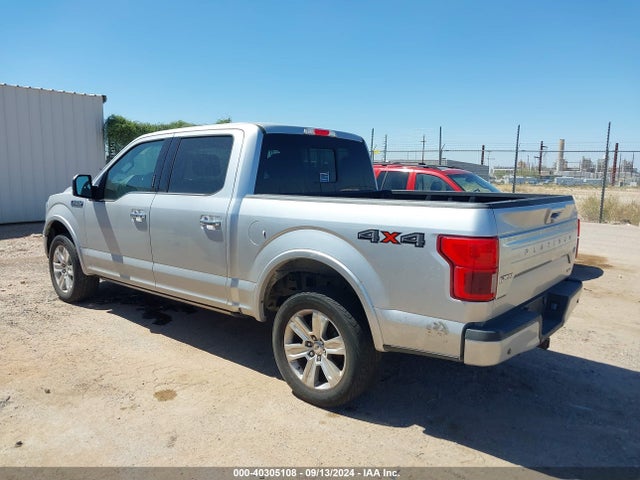 Ford F-150 Platinum 2019 1FTEW1E41KFB83754 Image 3