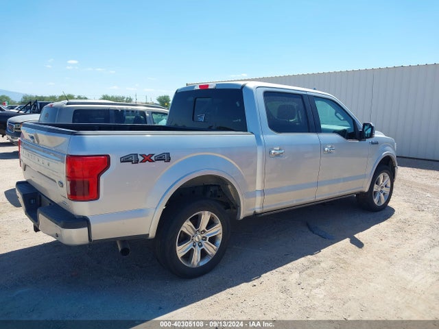 Ford F-150 Platinum 2019 1FTEW1E41KFB83754 Image 4