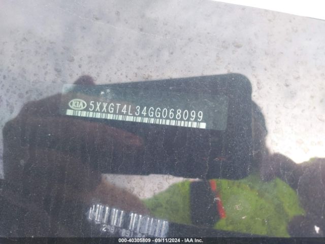 5XXGT4L34GG068099 KIA Optima Lx