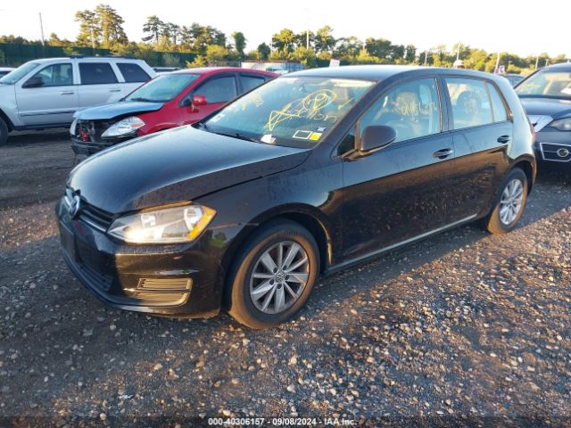 3VW217AU6FM102504 Volkswagen Golf Tsi S 4-door