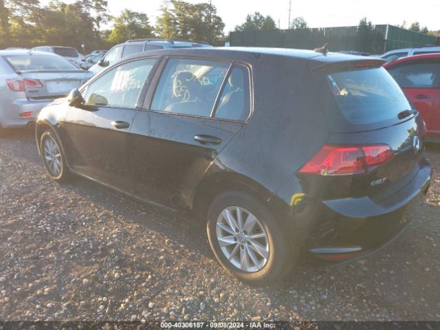 3VW217AU6FM102504 Volkswagen Golf Tsi S 4-door