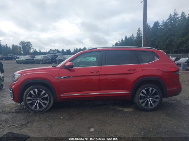 1V2SR2CA3MC537902 Volkswagen Atlas 3.6l V6 Sel R-line