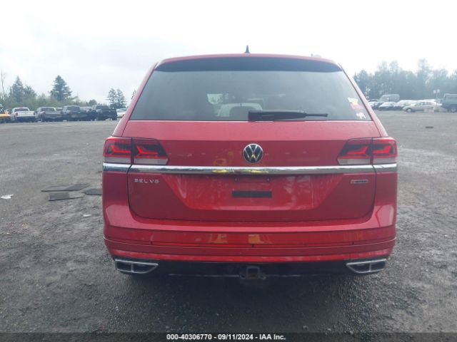 1V2SR2CA3MC537902 Volkswagen Atlas 3.6l V6 Sel R-line