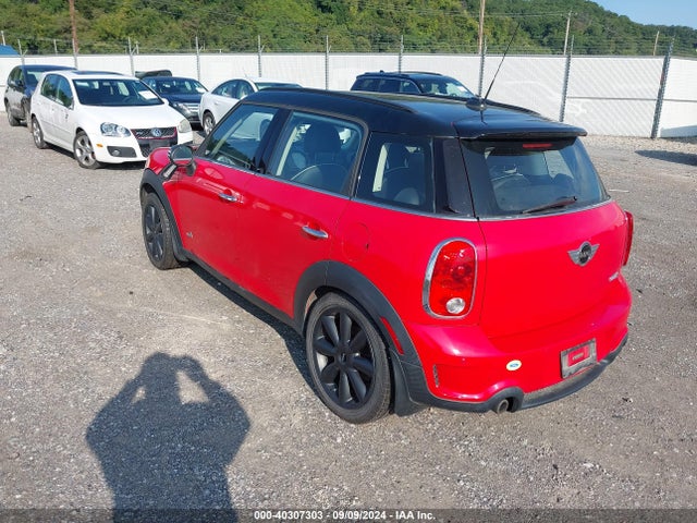 2012 MINI COOPER S COUNTRYMAN WMWZC5C56CWL63324 Photo 2