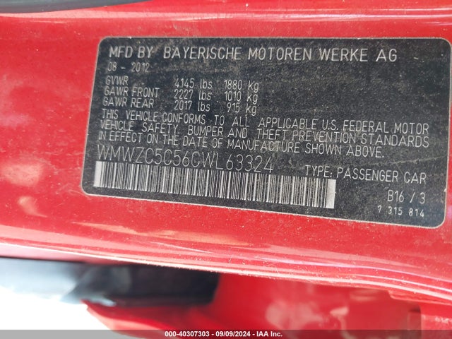 2012 MINI COOPER S COUNTRYMAN WMWZC5C56CWL63324 Photo 8