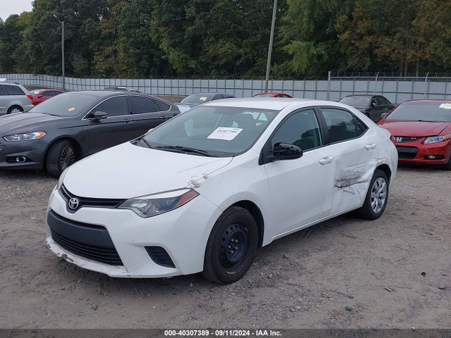 Toyota COROLLA LE 2014 5YFBURHE2EP080867 Image 2