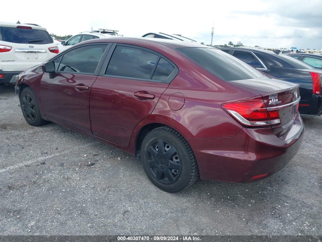 Honda Civic Lx 2014 2HGFB2F59EH523377 Image 3