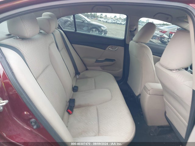 Honda Civic Lx 2014 2HGFB2F59EH523377 Image 8