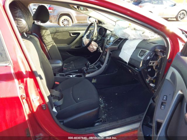 KMHDH4AE4FU392800 Hyundai ELANTRA SE