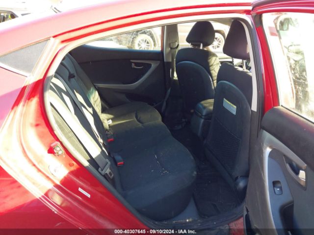 KMHDH4AE4FU392800 Hyundai ELANTRA SE