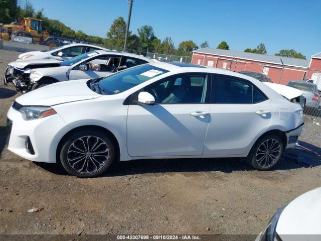 2T1BURHE2GC709496 Toyota Corolla S Premium