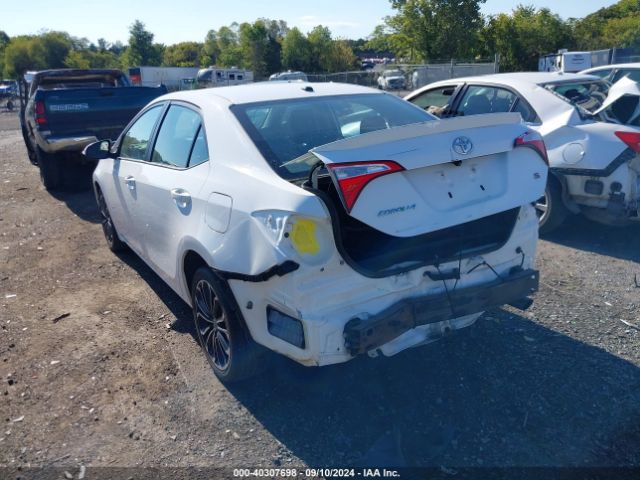 2T1BURHE2GC709496 Toyota Corolla S Premium