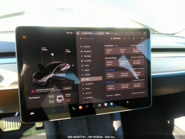 5YJ3E1EB9NF349326 Tesla Model 3 Long Range Dual Motor All-wheel Drive