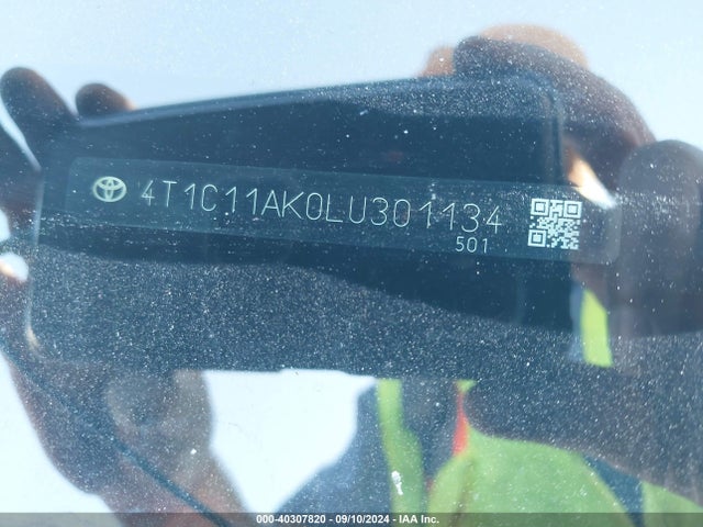 Toyota CAMRY LE 2020 4T1C11AK0LU301134 Image 9