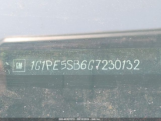 1G1PE5SB6G7230132 Chevrolet Cruze Limited 1lt Auto