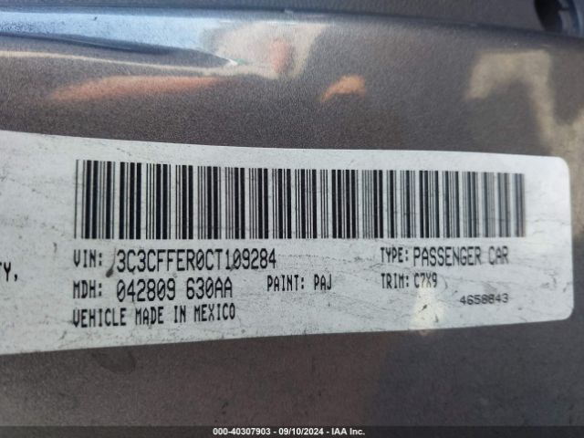 2012 FIAT 500C 3C3CFFER0CT109284 Photo 8