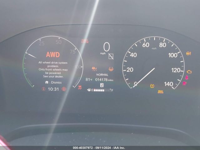 5J6RS6H89RL014709 Honda Cr-v Hybrid Sport-l