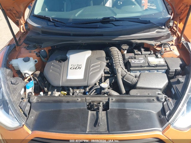 Hyundai Veloster Turbo W/black 2014 KMHTC6AE2EU209270 Image 10
