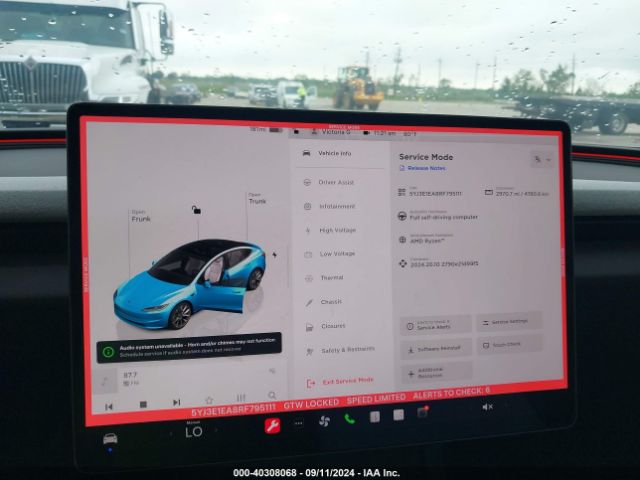 5YJ3E1EA8RF795111 Tesla Model 3 Rear-wheel Drive