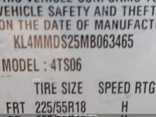 KL4MMDS25MB063465 Buick Encore Gx Fwd Select