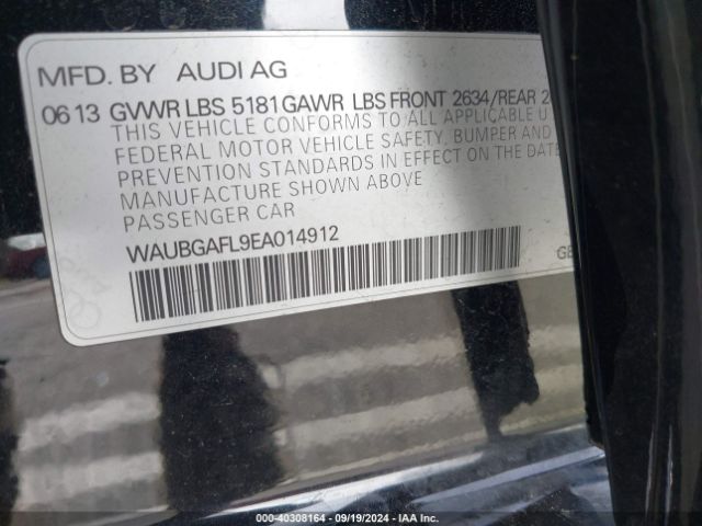 WAUBGAFL9EA014912 Audi S4 3.0t Premium Plus