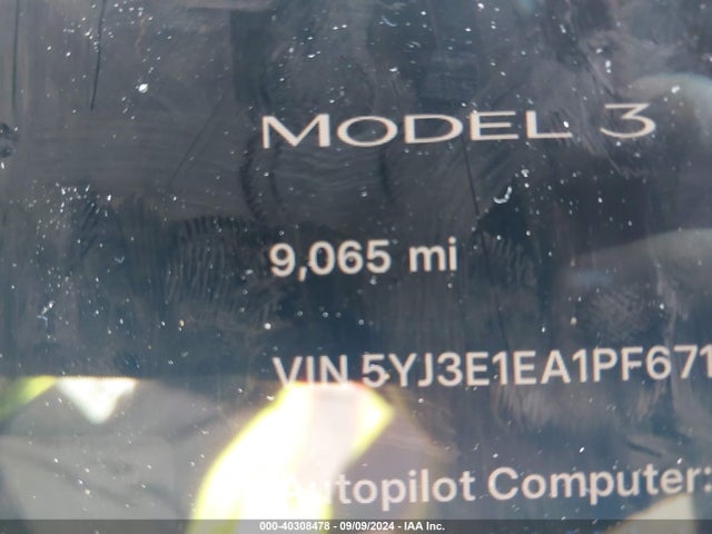 2023 TESLA MODEL 3 5YJ3E1EA1PF671923 Photo 6