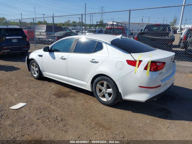 KNAGM4A74F5652795 KIA Optima Lx