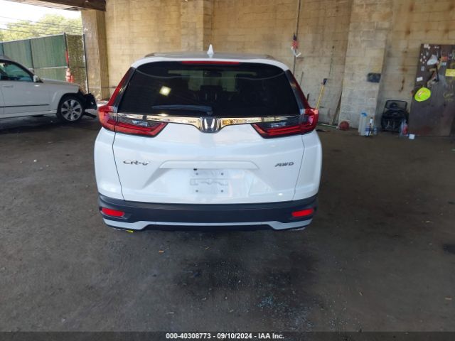 2HKRW2H80NH636312 Honda Cr-v Awd Ex-l