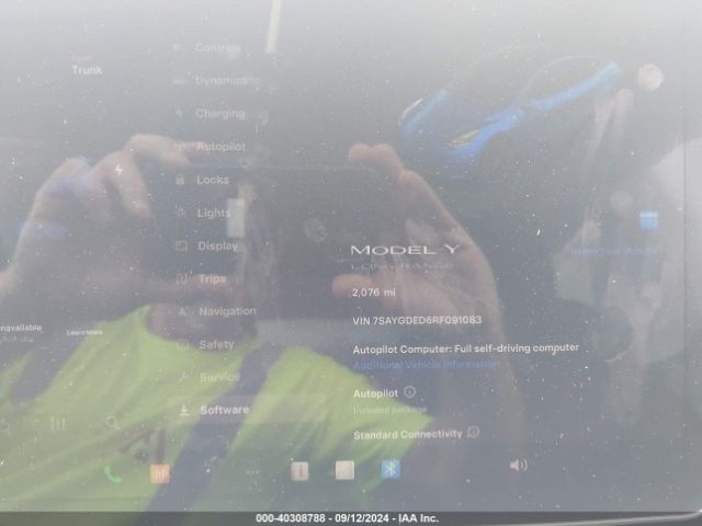 7SAYGDED6RF091083 Tesla Model Y