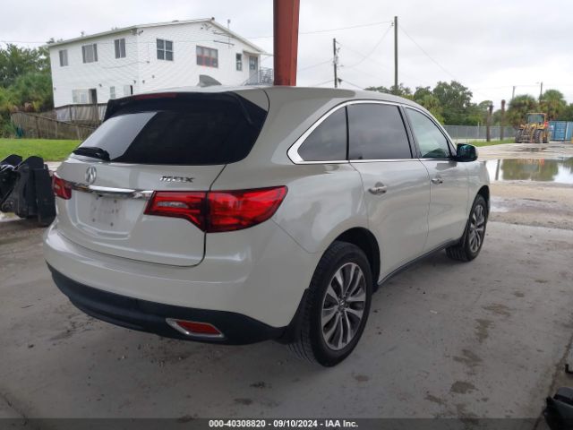 5FRYD3H42FB004754 Acura Mdx Technology Package