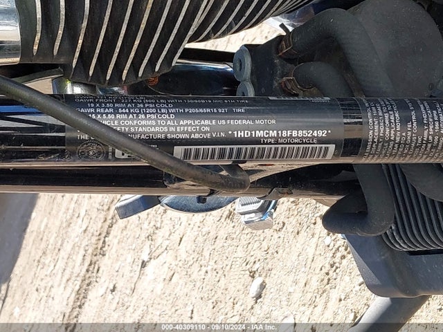 2015 HARLEY-DAVIDSON FLRT 1HD1MCM18FB852492 Photo 9