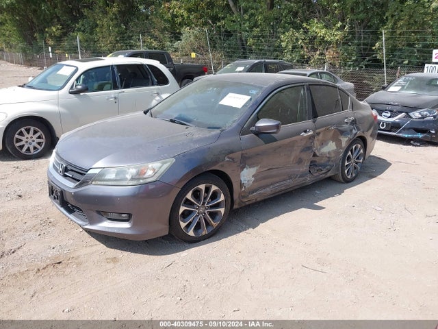 Honda Accord Sport 2014 1HGCR2F5XEA240385 Image 2