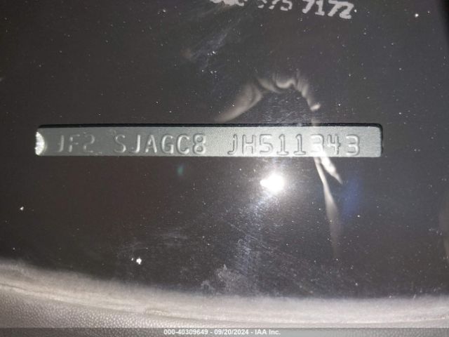 JF2SJAGC8JH511343 Subaru Forester 2.5i Premium