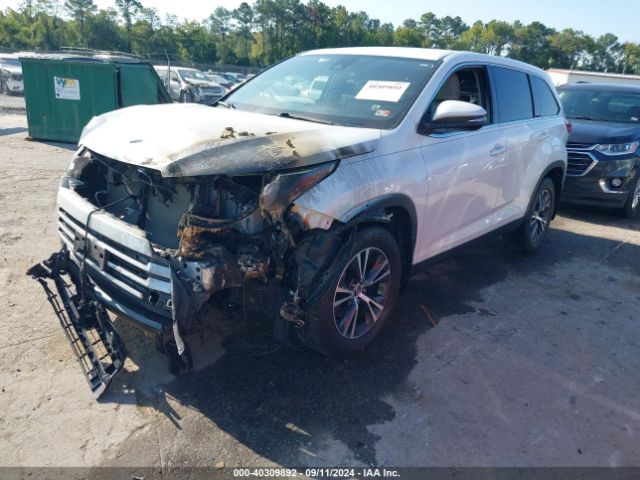 5TDBZRFH2KS723106 Toyota Highlander Le Plus