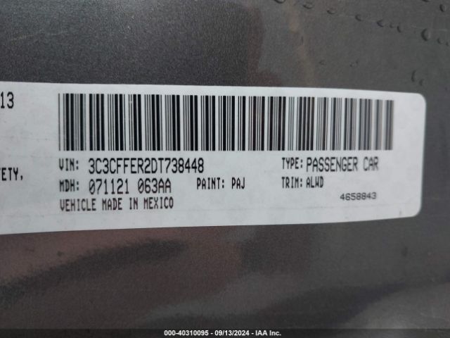 2013 FIAT 500C 3C3CFFER2DT738448 Photo 8