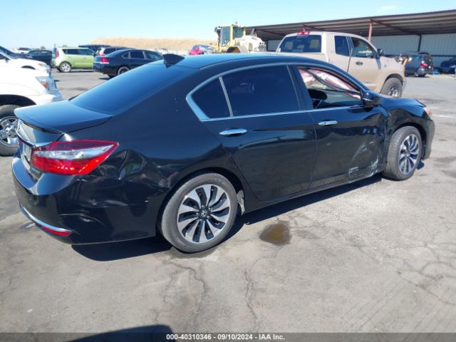 JHMCR6F54HC012072 Honda Accord Hybrid Ex-l