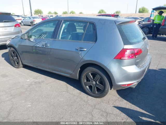 3VW217AUXHM021105 Volkswagen Golf Tsi S 4-door/tsi Se 4-door/tsi Sel 4-door/tsi Wolfsburg Edition 4-door