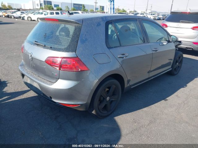 3VW217AUXHM021105 Volkswagen Golf Tsi S 4-door/tsi Se 4-door/tsi Sel 4-door/tsi Wolfsburg Edition 4-door