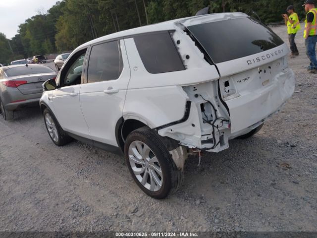 SALCJ2FX3PH916251 Land Rover Discovery Sport S