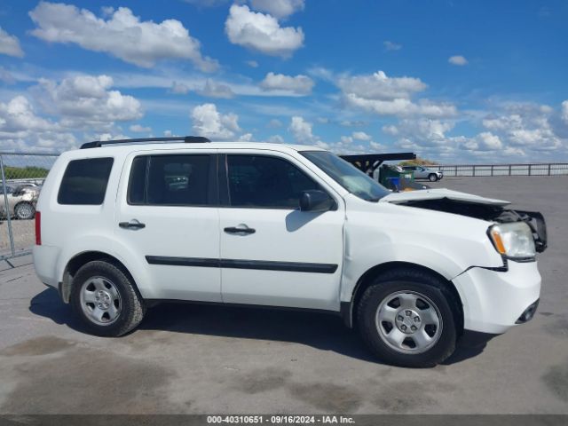 5FNYF4H24EB022185 Honda PILOT LX