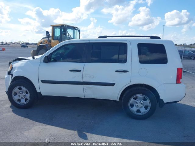 5FNYF4H24EB022185 Honda PILOT LX