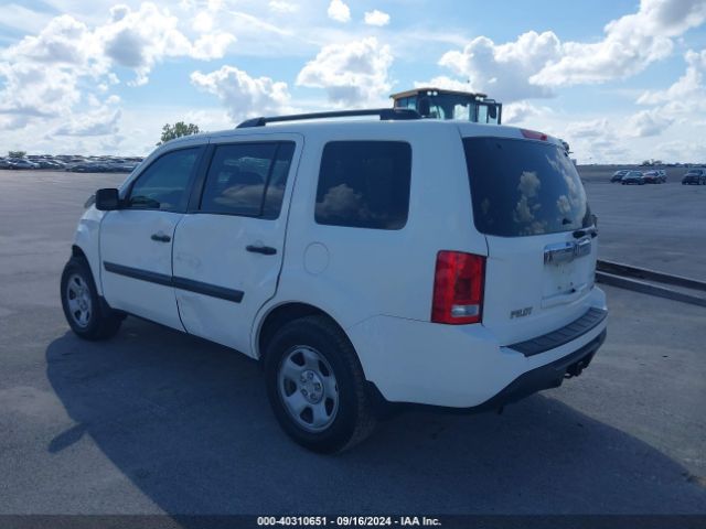 5FNYF4H24EB022185 Honda PILOT LX