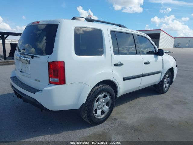 5FNYF4H24EB022185 Honda PILOT LX